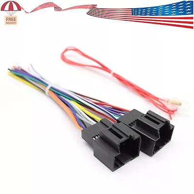 Aftermarket Car Stereo Radio Wiring Harness Adapter For Cadillac Chevy 2007-14 • $7.99