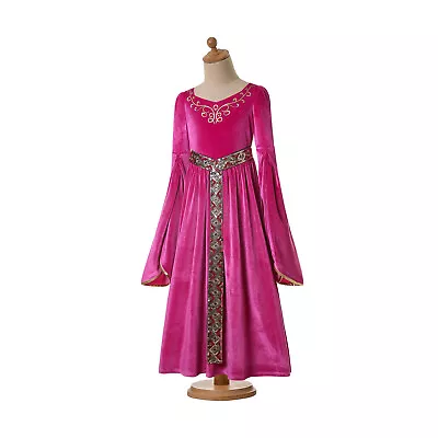 Medieval Princess Child Renaissance Costume Girls Fancy Dress Costume 6-12 Years • $32.99