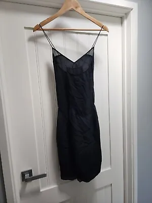 $50 • Buy Alexander Wang Dress Size 6 Cross Back. Silk