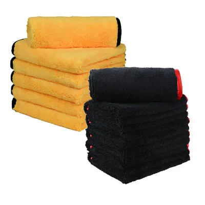 Microfiber Towel Cleaning Cloth No-Scratch Rag Car Polishing Detailing 16 X16  • $16.99
