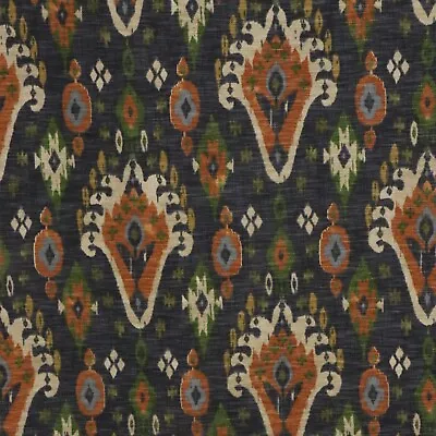 ILIV Boho Spice Ikat Fabric Cotton Blend Ethnic Upholstery Curtains Per Metre • £1.99