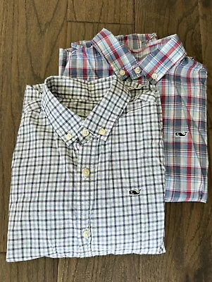 Boys Vineyard Vines Long Sleeve Shirt Size 7 • $20