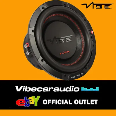 VIBE SLICK10D2-0V - 10  Dual 2 Ohm Car Audio Subwoofer 1500 Watts Max Power BN • $149.14