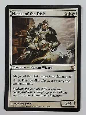 Magus Of The Disk Time Spiral Magic The Gathering Mtg X1  • $3.50