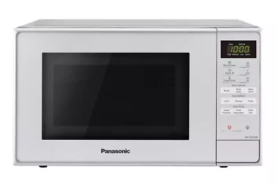 New Panasonic NN-E28JMMBPQ 800W Standard 20L Microwave Silver • £99.99