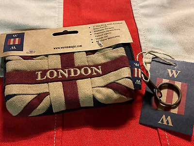 London Union Jack Coin Purse By Woven Magic ( Tea Dyed) • £9.95