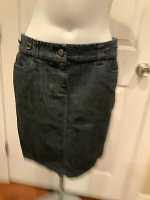J. Crew Blue Denim  No. 2 Pencil  Skirt W/ Pockets Size 2 (US) • $19.50