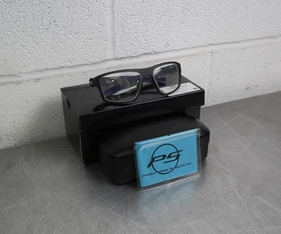 $49 • Buy NEW NIke X-ray Safety Radiation Protection Glasses Dark Grey/Racer Blue Frame