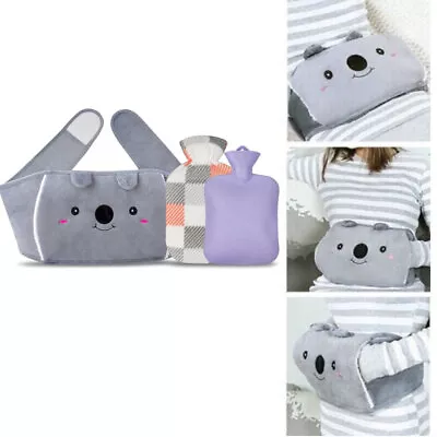 3pcs Hot Water Bottle Waist Cover Waist Bag Winter Hand Warm Water Bag Wearable • £8.65