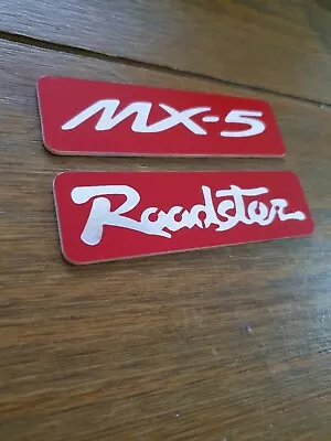 Mazda MX-5 Roadster Badge Set MX5 • £5