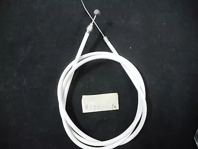 Vintage Raleigh Or Phillips Bicycle Brake Cable Rear White RIBBED 107cm/119cmNOS • $33.24