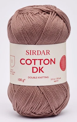 £16.99 • Buy Clearance Sirdar Cotton Double Knit 100g - 549 Truffle - Includes Pack Offers