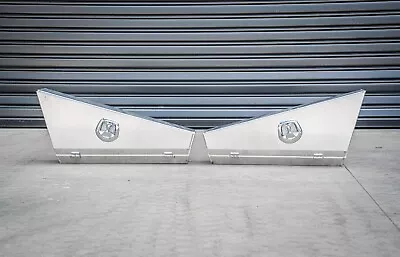 $550 • Buy Pair Of Aluminium Under Tray Underboay Ute Truck Tool Box Storage 980 X 210x 395