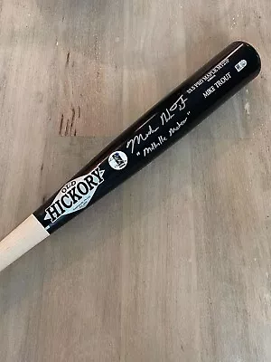 Mike Trout Full Name Millville Meteor Signed Game Model Bat MLB Authentic • $2399.99