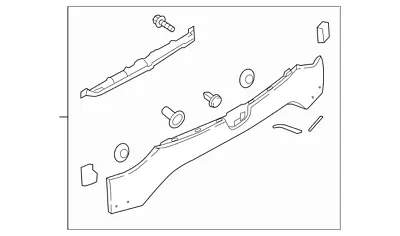 2017-2022 Mazda Cx-5 Oem Lower Moulding Kb8b-50-850c • $237.45