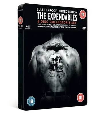 The Expendables: Uncut DVD (2010) Sylvester Stallone Cert 18 3 Discs Great Value • £3.48