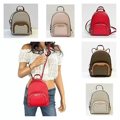 Michael Kors Jaycee Xs Mini Convertible Zip Pocket Backpack • $98