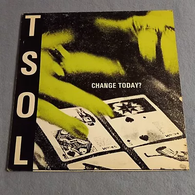 TSOL (true Sounds Of Liberty) Change Today? - FIRST USA PRESSING W/INSERT ENIGMA • $17.50