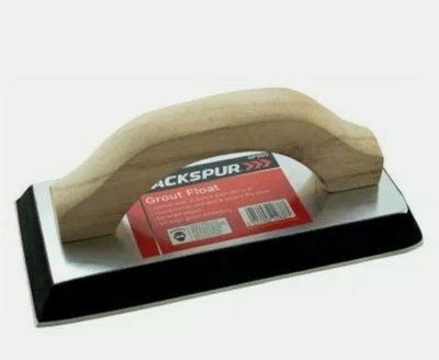 £9.99 • Buy Grout Float Tool Tiling Grouting Spreader Sponge Foam Base 215 X 100 - Blackspur