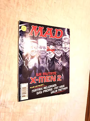 Mad Magazine- Issue 430  June 2003  X-Men 2 • $14.99