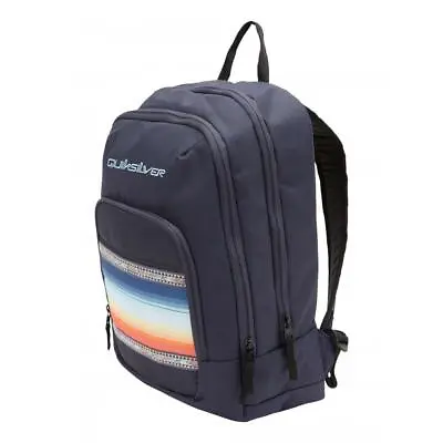 Quiksilver 24L BACKPACK School Surf Travel Bag New - AQYBP03086 Navy • £39.67