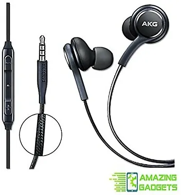 3xSamsung AKG Stereo Headphones Handsfree For Galaxy S9 S8 S9+S8+ Note8 UK • £6.99