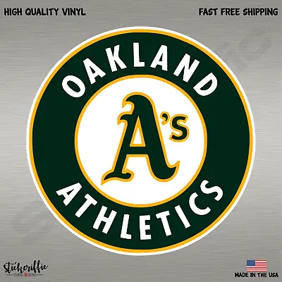 Oakland A's Athletics MLB Baseball Color Logo Sports Decal Sticker-FREE SHIPPING • $2.39