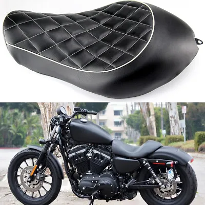 Driver Rider Solo Seat For Harley Sportster Iron XL 1200 883 48 72 Custom 04-15 • $64.81