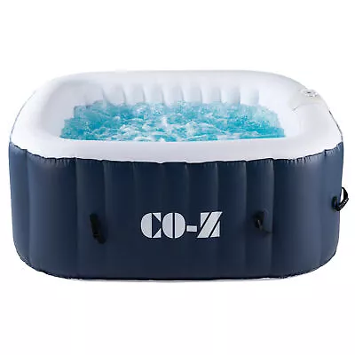 CO-Z SimpleSpa 4 Person Portable Inflatable Hot Tub Jet Spa With Pump And Cover • $359.99