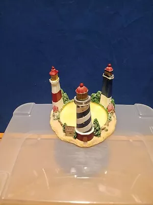 $12 • Buy Yankee Candle Lighthouse Decor Jar Ring Holder Circle 