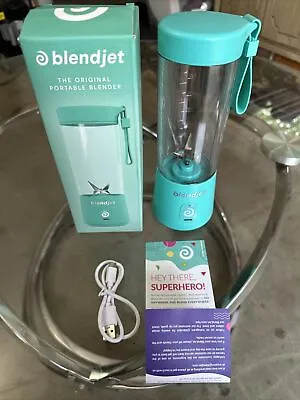 $16.50 • Buy BlendJet One Plus Portable Blender, Color: Mint. Brand Spanking New!
