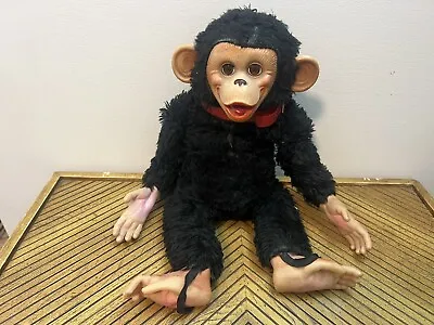 Vintage/Antique Gund Creation Monkey Plush With Rubber Face/Hands/Feet 18  RARE • $49.99