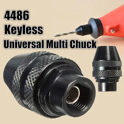 £5.47 • Buy Multi Chuck Quick Change Adapter Drill Bit Tool Dremel Rotary Multifunctional UK