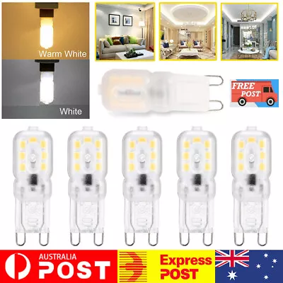 G9 LED 3W Capsule Light Bulb Replace Halogen Lamps 220-240V 6000K 3200K White • $6.41