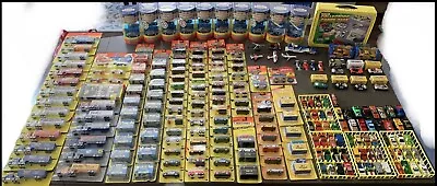 Matchbox Lensey/Superfast/Premeire & Hot Wheels Rare Vintage Lot Of 200 Cars • $540