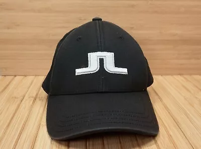 J.LINDEBERG Men's Cap Golf Baseball Cap A-Flex Black Size M • $33