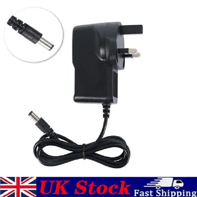 Power Supply 9v Adaptor 9v Charger 9 Volt Power Supply UK 9V 1A AC/DC UK PLUG • £5.89