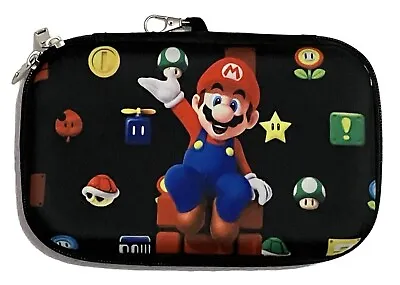 Nintendo Super Mario Bros Zippered Pencil Case School Pen Storage • $10.95