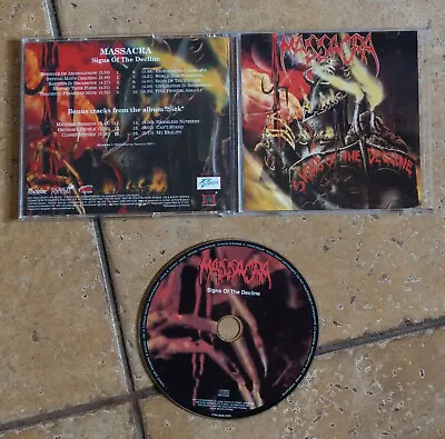 MASSACRA – Signs Of The Decline (Audio CD) • $15