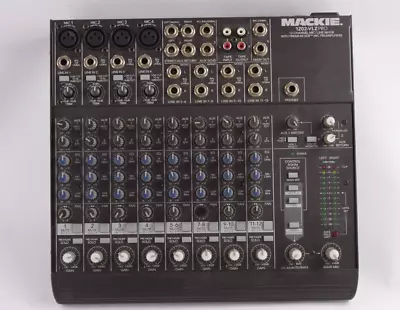 Mackie 1202 VLZ Pro 1202VLZ 12-CHANNEL MIC/LINE MIXER PREMIUM XDR PREAMPLFIERS • $160