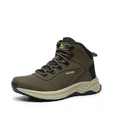 Men's Hiking Boots Outdoor Work Lightweight Non-Slip PU Upper Waterproof Shoes • $27.99