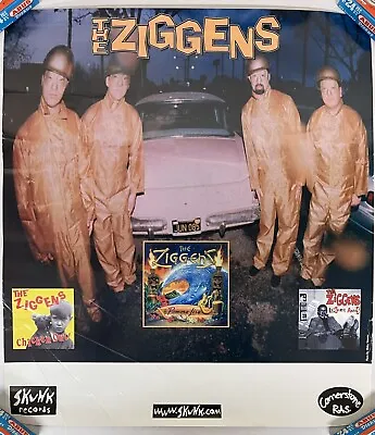 $29.25 • Buy Rare Ziggens Poster Pomona Lisa Ignore Amos Chicken Out CD Skunk Records Sublime