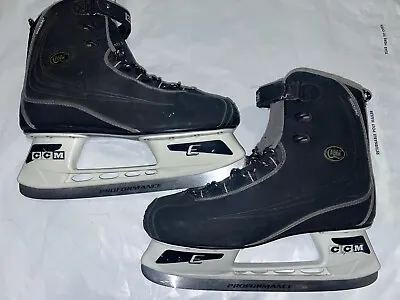 CCM Chanti 3 Proformance Mens Ice Hockey Skates With Sure Form SIZE 10 Black • $70