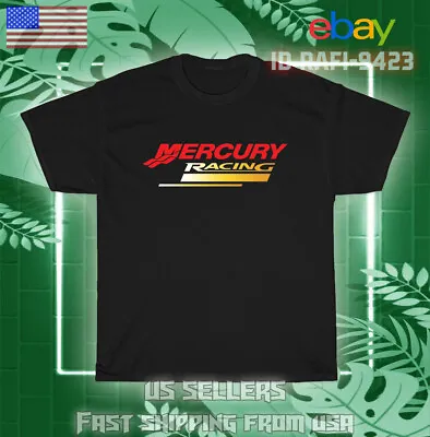 New Shirt Mercury Racing NITRO Z20 Boats Logo Shirt American Logo Men's T-Shirt • $21.98