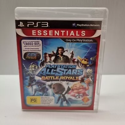 PlayStation All-Stars Battle Royal (PS3 PlayStation 3) Tested Complete +Manual • $14.99