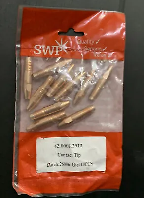 SWP Contact Tip 1mm X 10 New In Original Packaging For Mig Welding. • £5