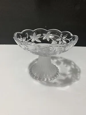 Mikasa- Garden Terrace Floral- Pedestal Compote / Candy Dish Vtg • $13.99