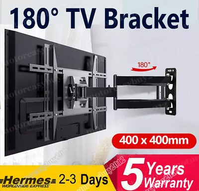 £20.90 • Buy TV Wall Bracket Mount Tilt Swivel For Samsung Sony LG 26 32 40 43 50 55 60 Inch