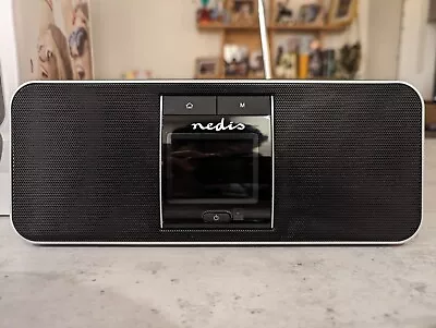 Nedis RDIN5005BK Internet DAB+ & FM Radio With Bluetooth - Black. Used Once. • £60