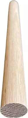 Oak Dowel Rods Wood Sticks Wooden Dowel Rods - Unfinished Hardwood Sticks - 1  B • $17.39
